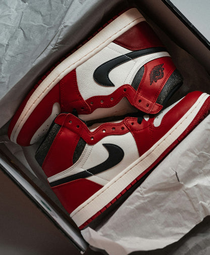 Men's Air Jordan 1 High Red/White